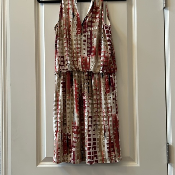 NWT White House Black Market halter dress. Elastic waist. Stretch. XXS - Picture 4 of 8